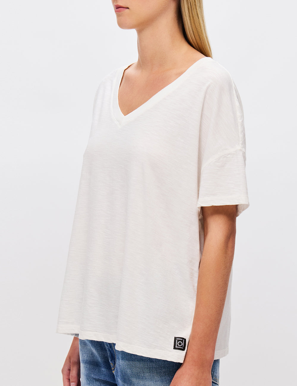 DIRTY LAUNDRY OVERSIZED T-SHIRT WITH RAW EDGES