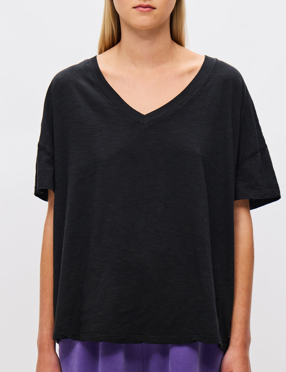 DIRTY LAUNDRY OVERSIZED V-NECK T-SHIRT