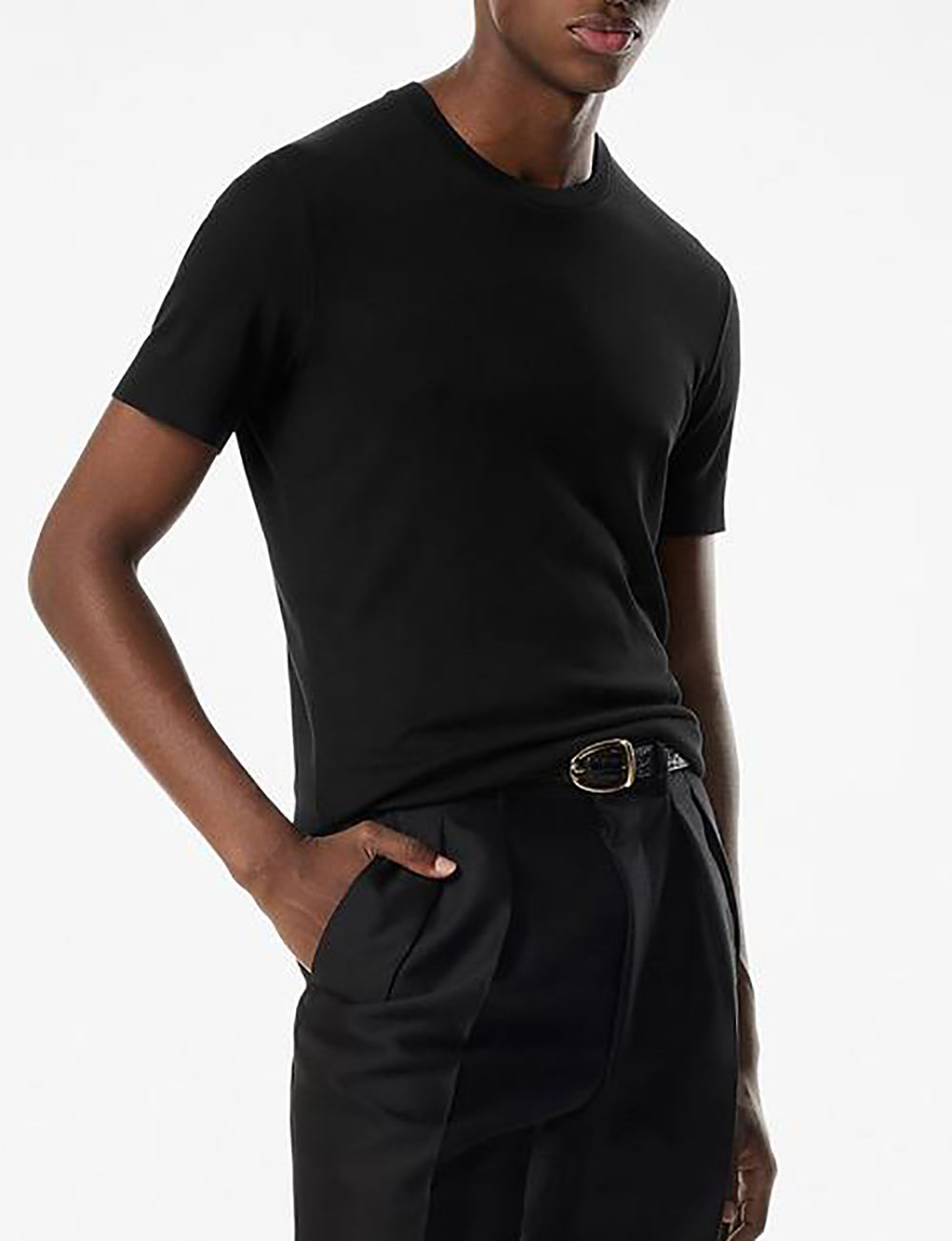 TOM FORD CUT AND SEWN CREW NECK TOM FORD