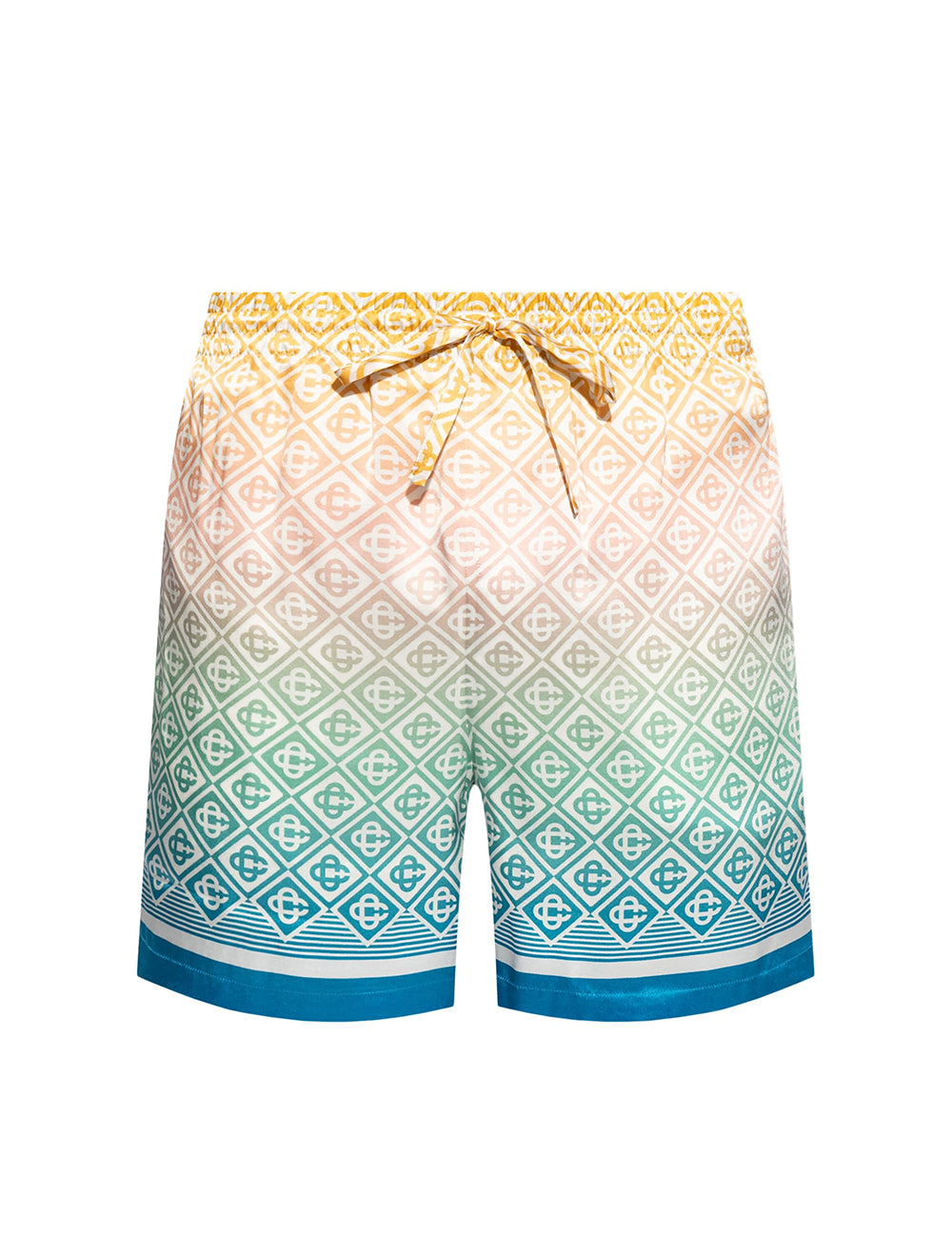 CASABLANCA SILK SHORTS WITH DRAWSTRINGS CASABLANCA