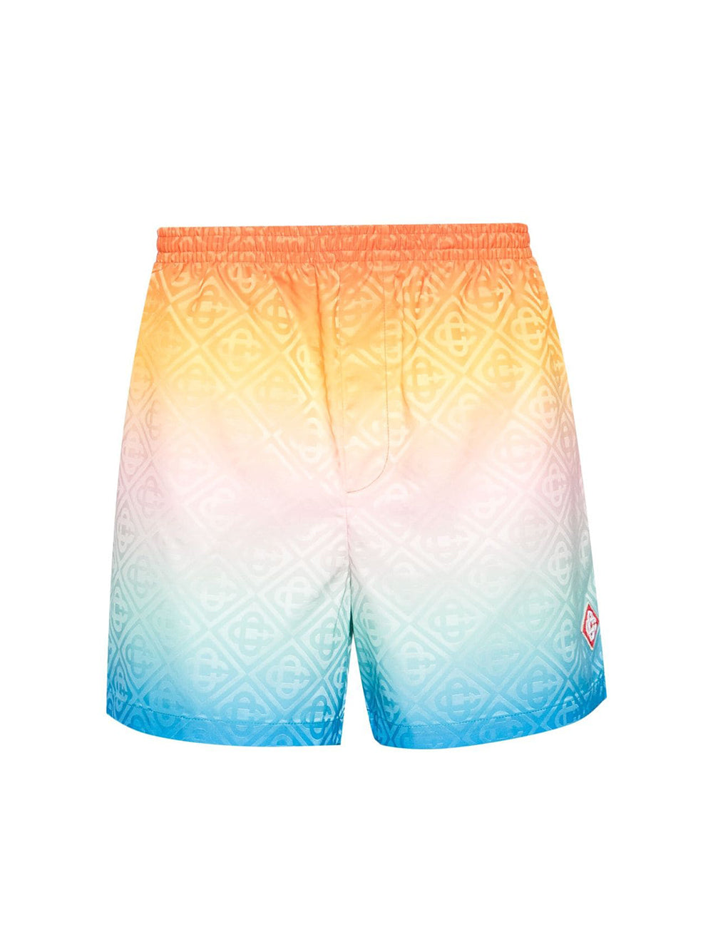 CASABLANCA MENS JACQUARD SWIM SHORTS CASABLANCA