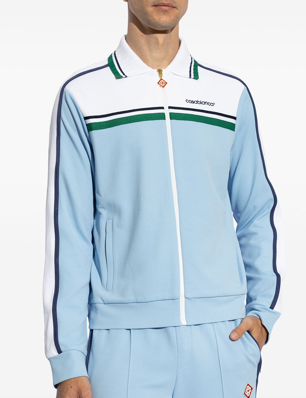 CASABLANCA MENS CONTRAST TRACK JACKET CASABLANCA