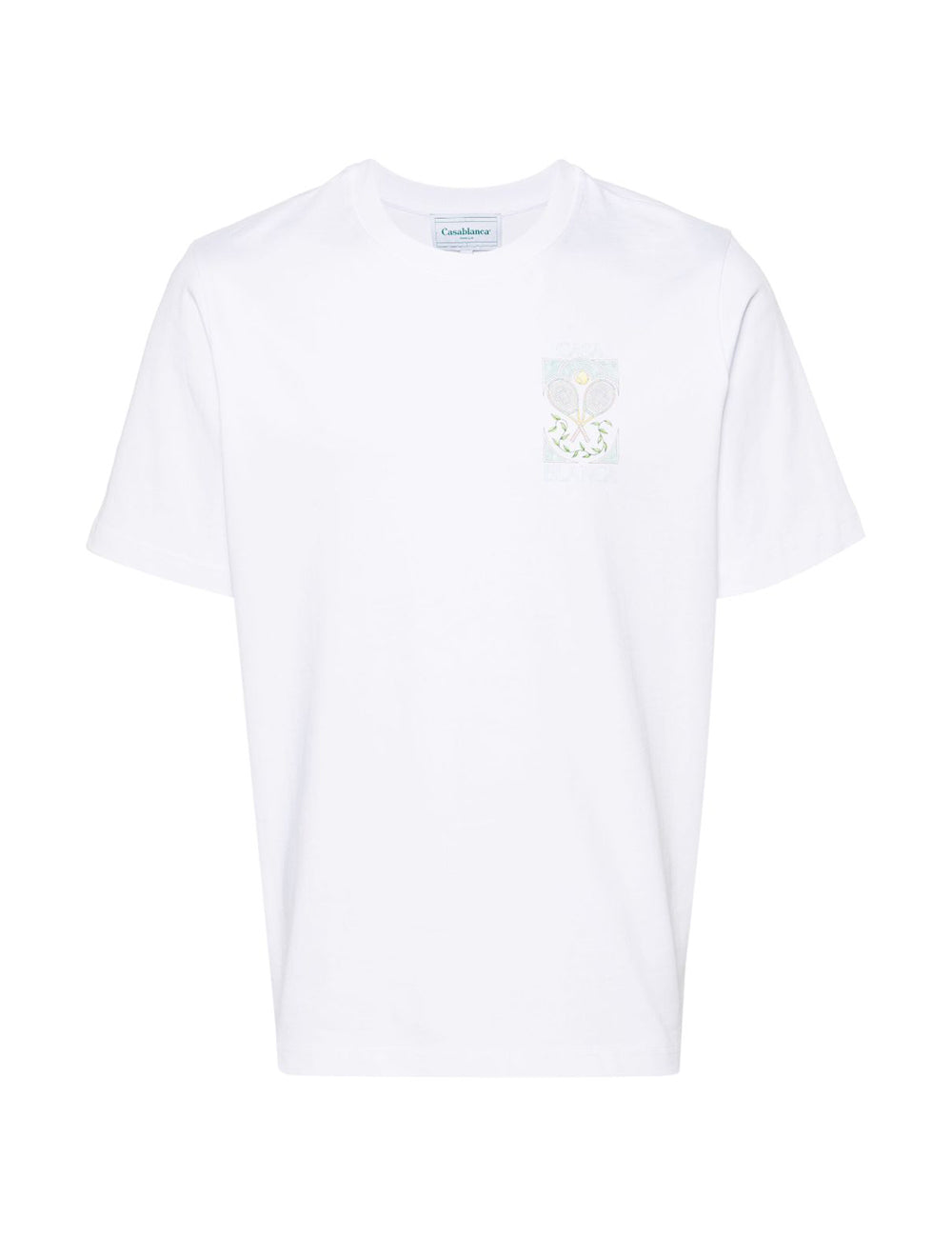 CASABLANCA TENNIS PASTELLE PRINT T-SHIRT CASABLANCA