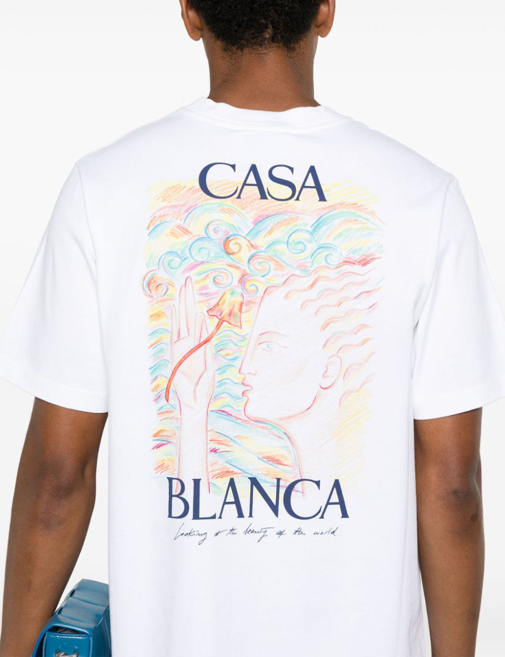 CASABLANCA PRINTED T-SHIRT CASABLANCA