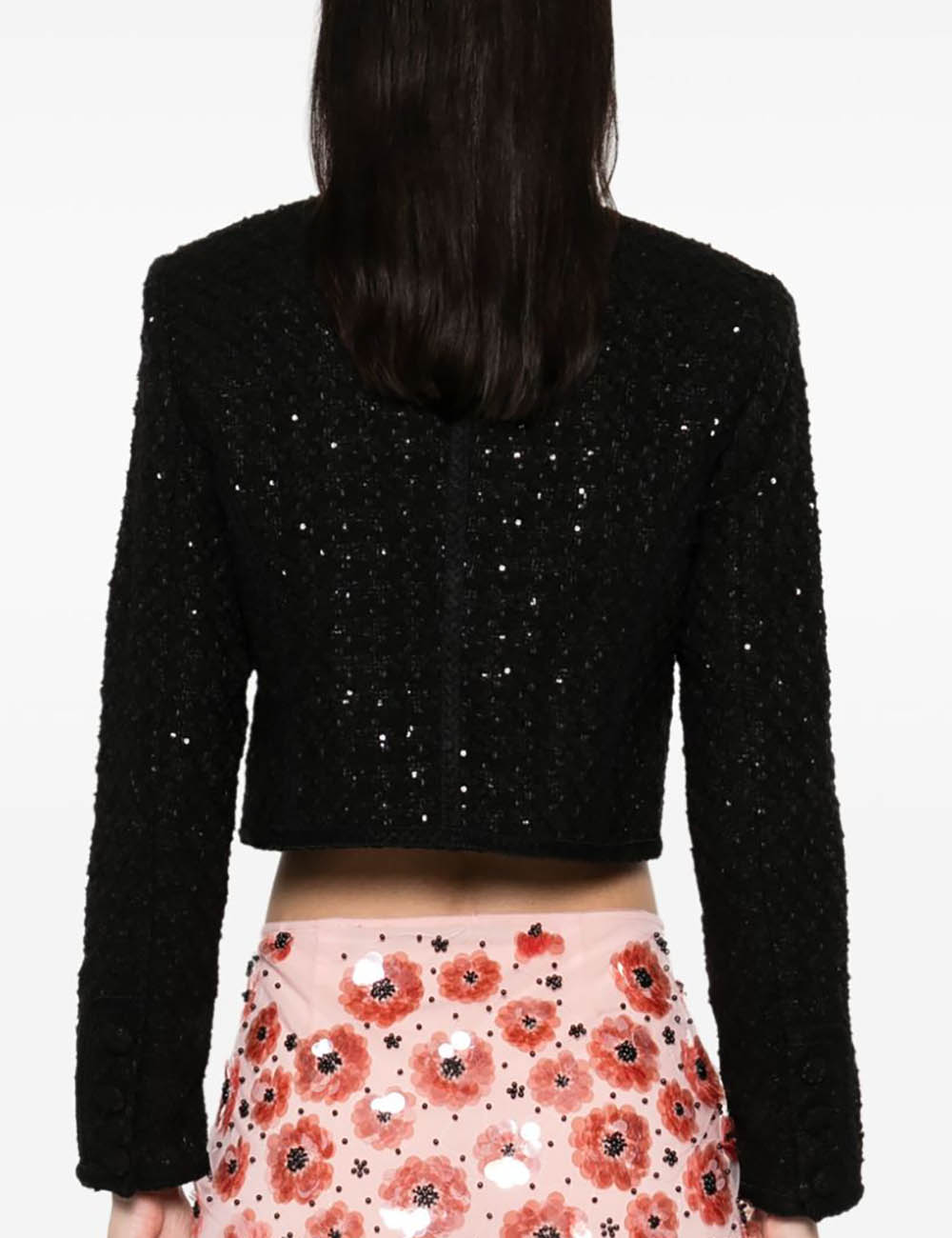 ROTATE BOUCLE CROP JACKET