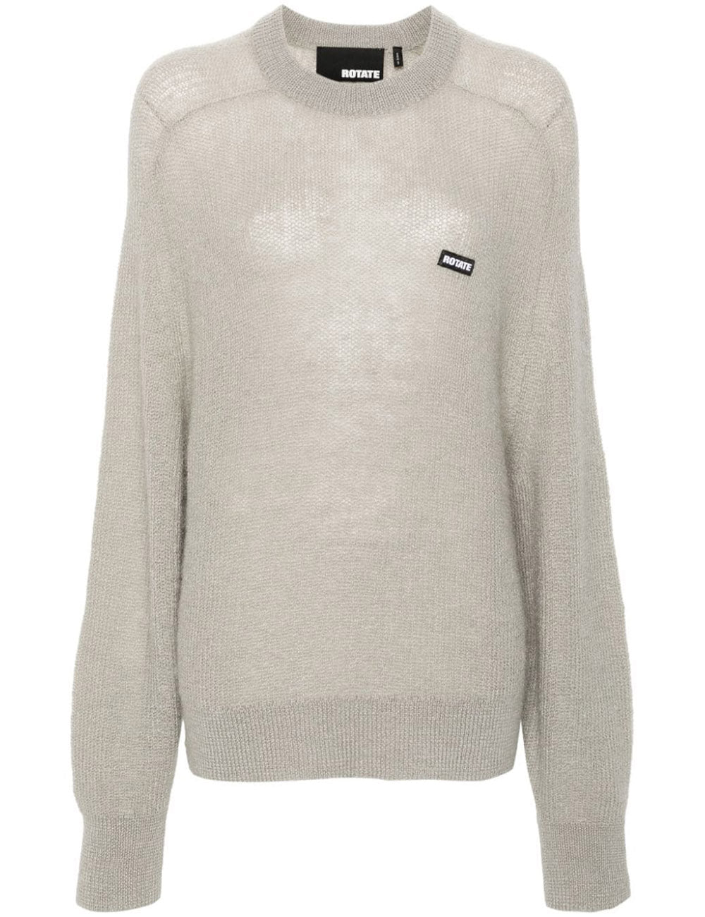 ROTATE LIGHT KNIT LOGO SWEATER ROTATE