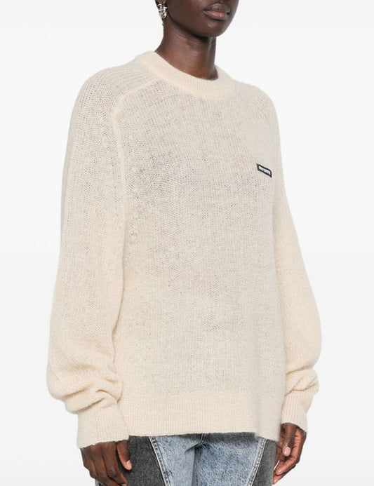 ROTATE LIGHT KNIT LOGO SWEATER ROTATE