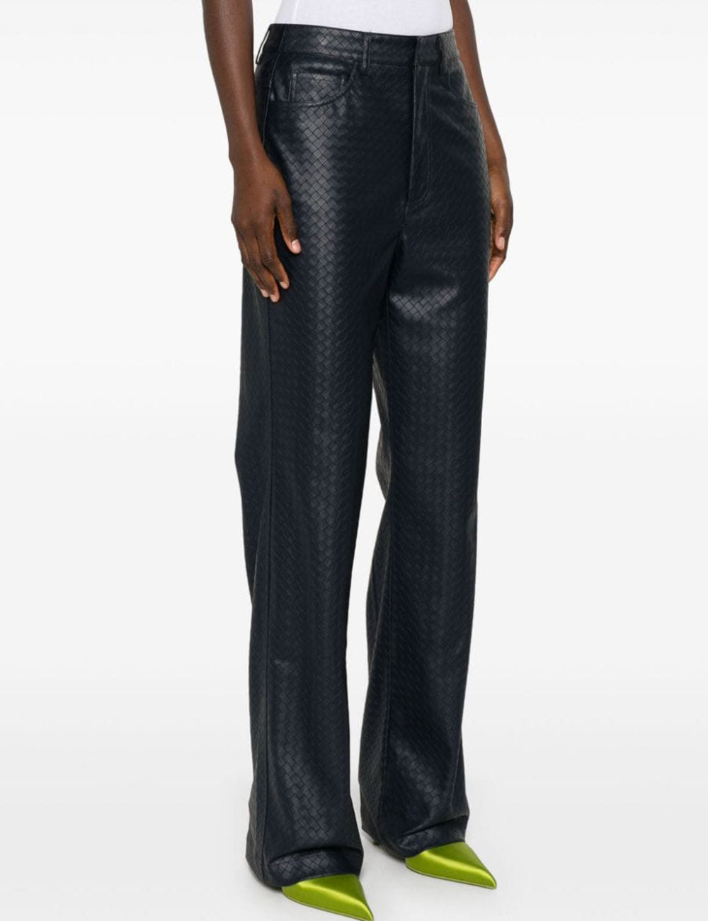 ROTATE STRAIGHT BRAIDED PANTS ROTATE