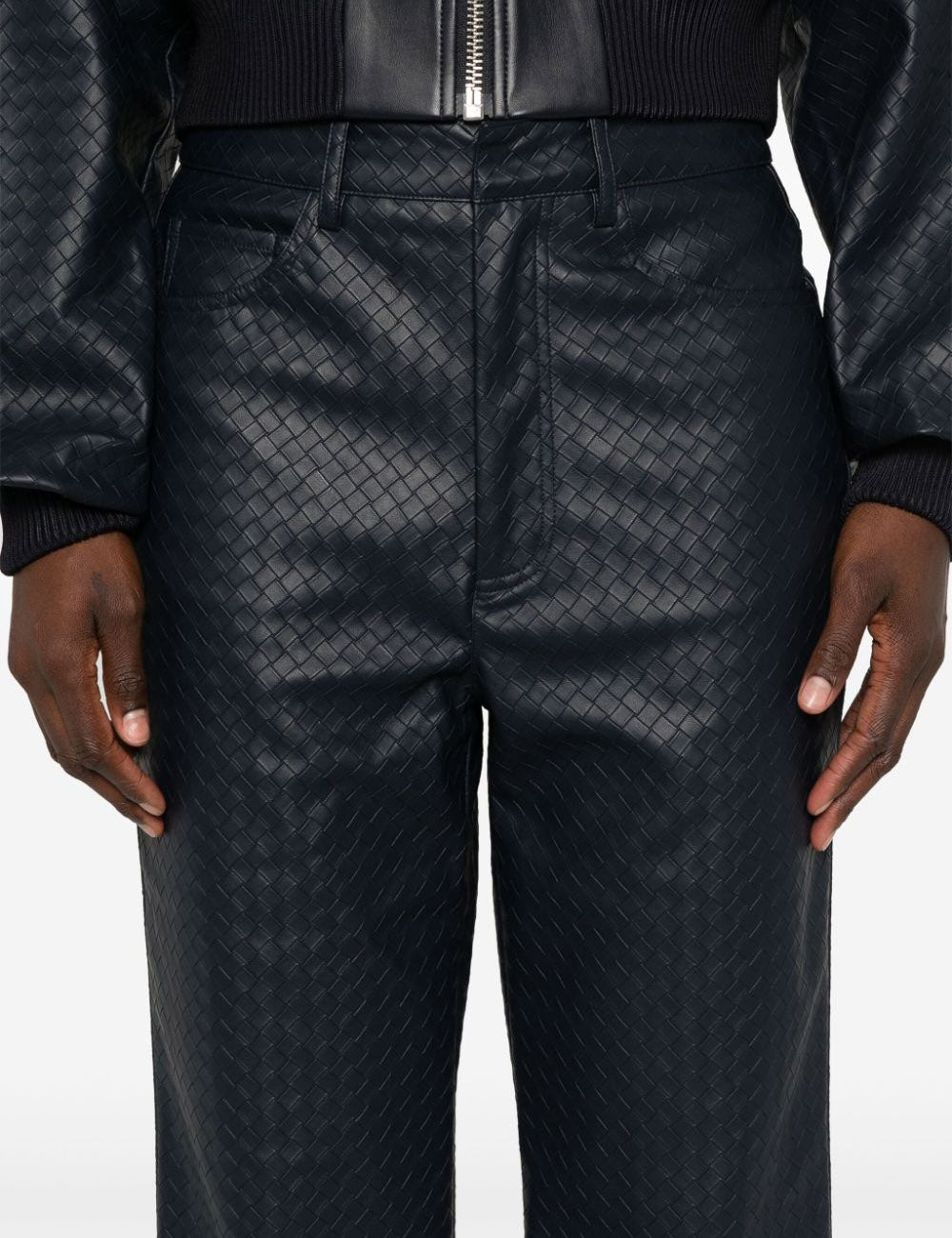 ROTATE STRAIGHT BRAIDED PANTS ROTATE