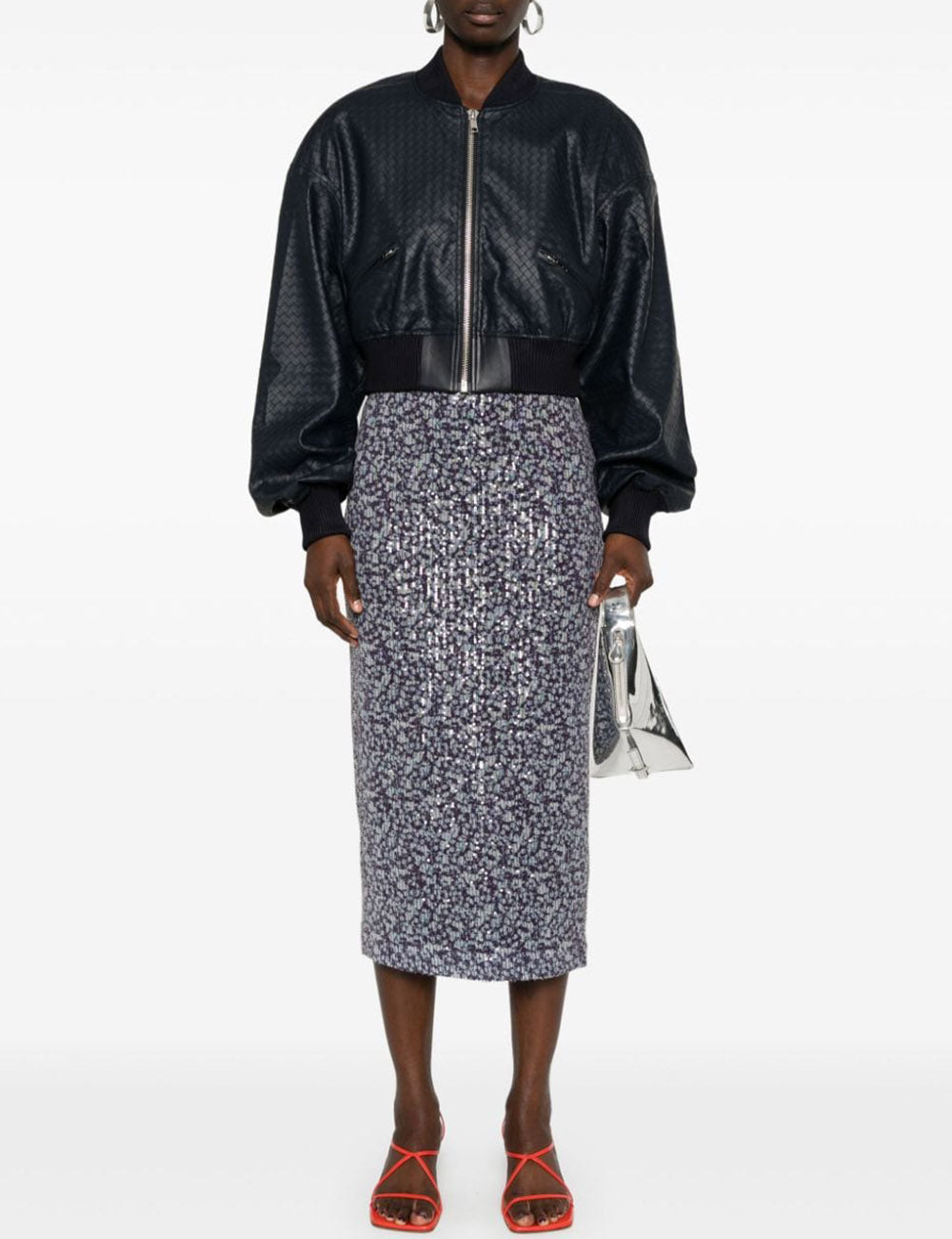 ROTATE MIDI PENCIL SKIRT ROTATE