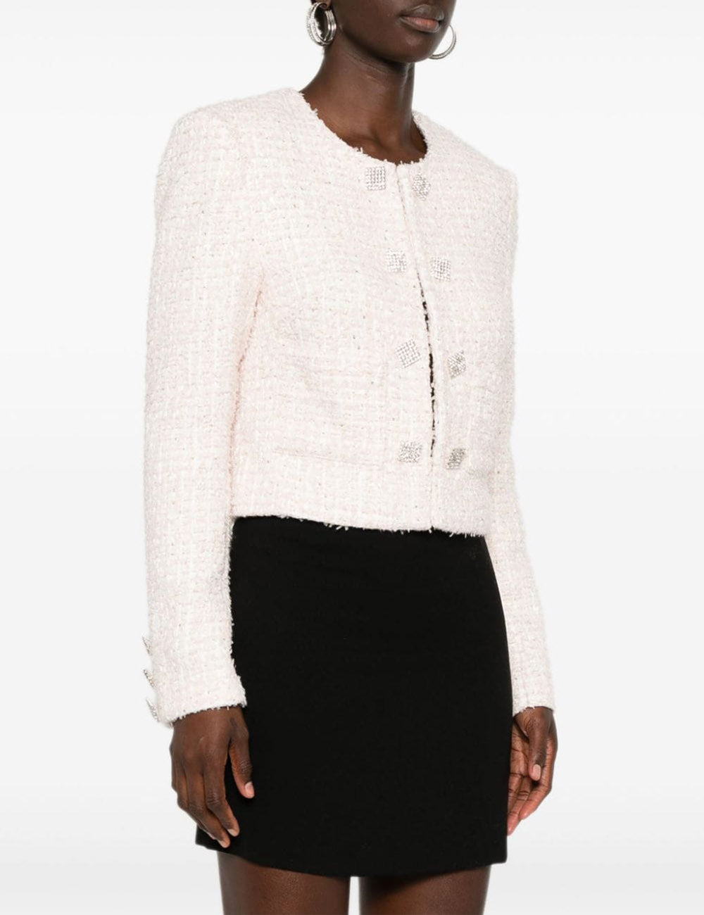 ROTATE BOUCLE CROPPED JACKET ROTATE