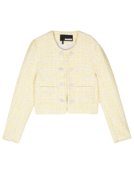 ROTATE BOUCLE CROPPED JACKET ROTATE