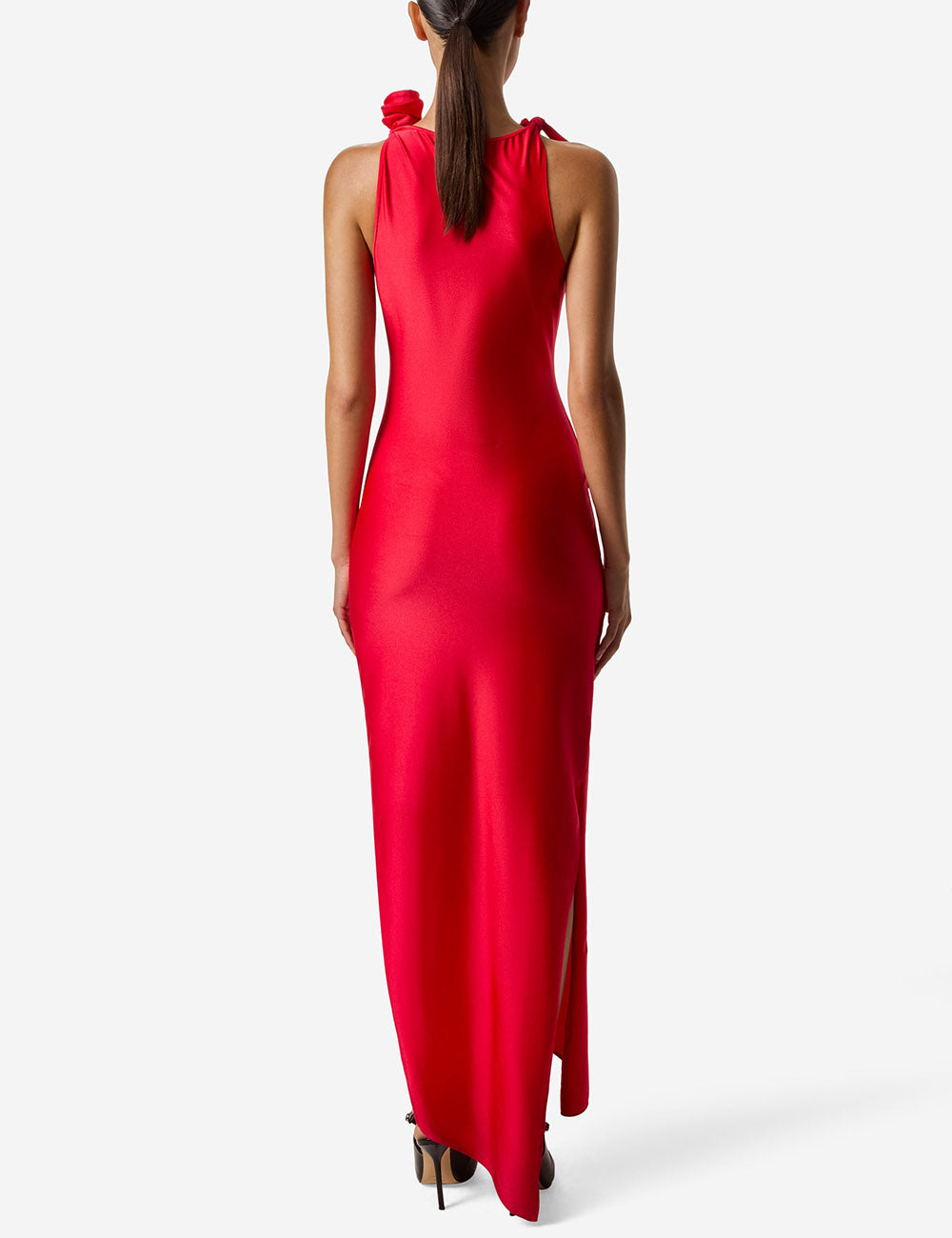 COPERNI ASYMMETRIC FLOWER GOWN COPERNI