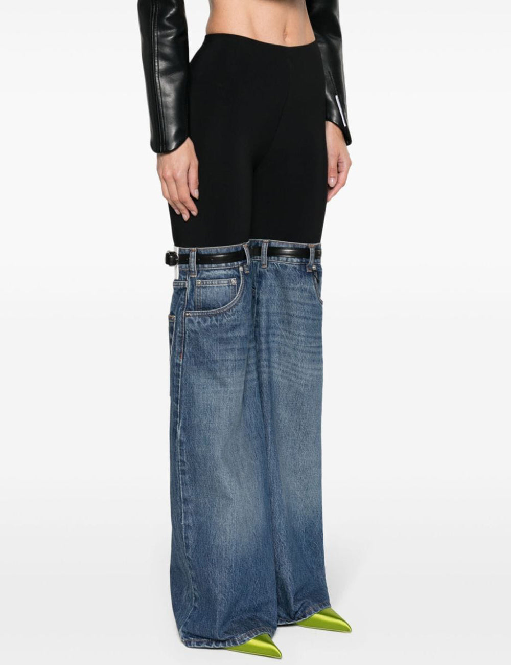 COPERNI HYBRID DENIM TROUSERS COPERNI