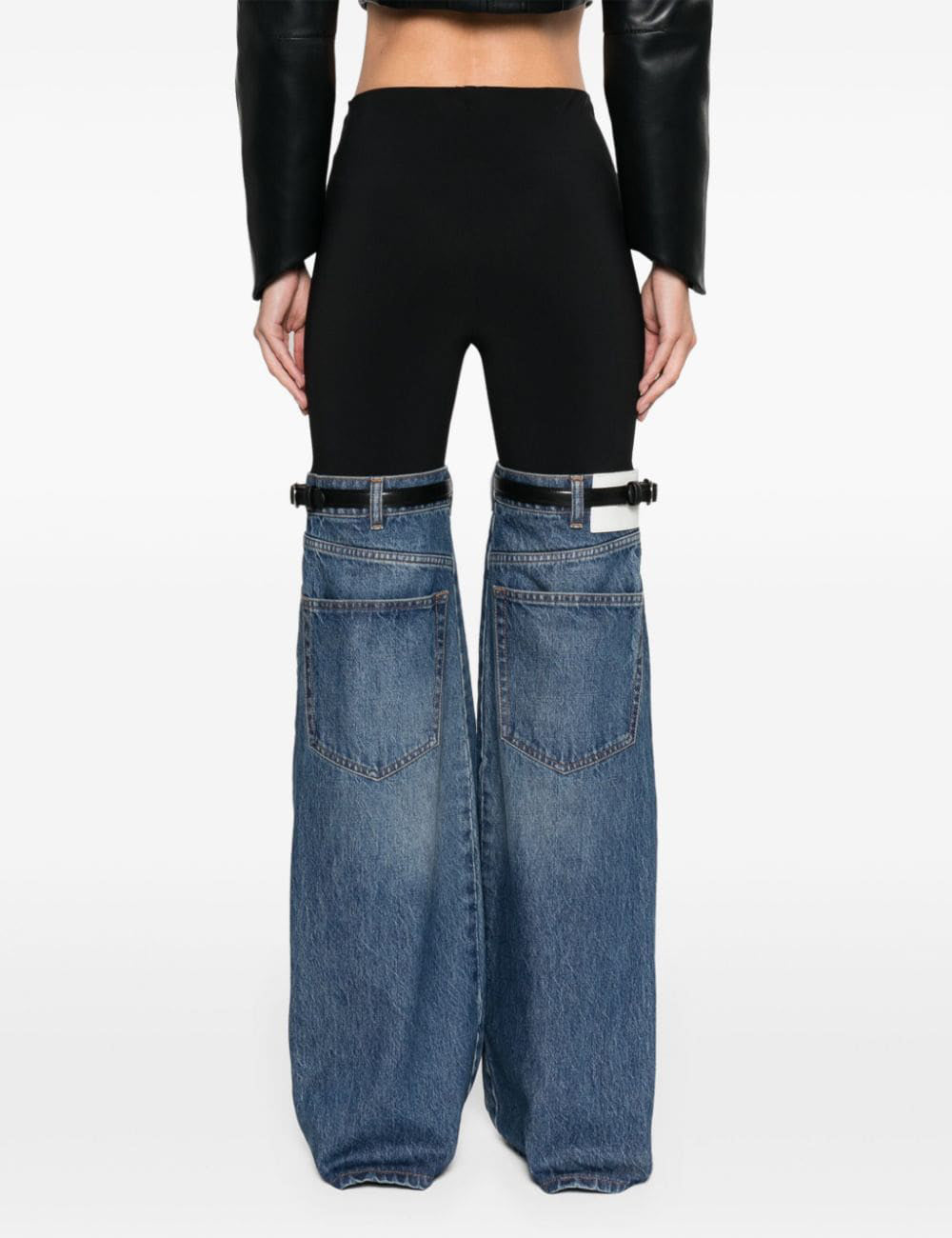 COPERNI HYBRID DENIM TROUSERS COPERNI