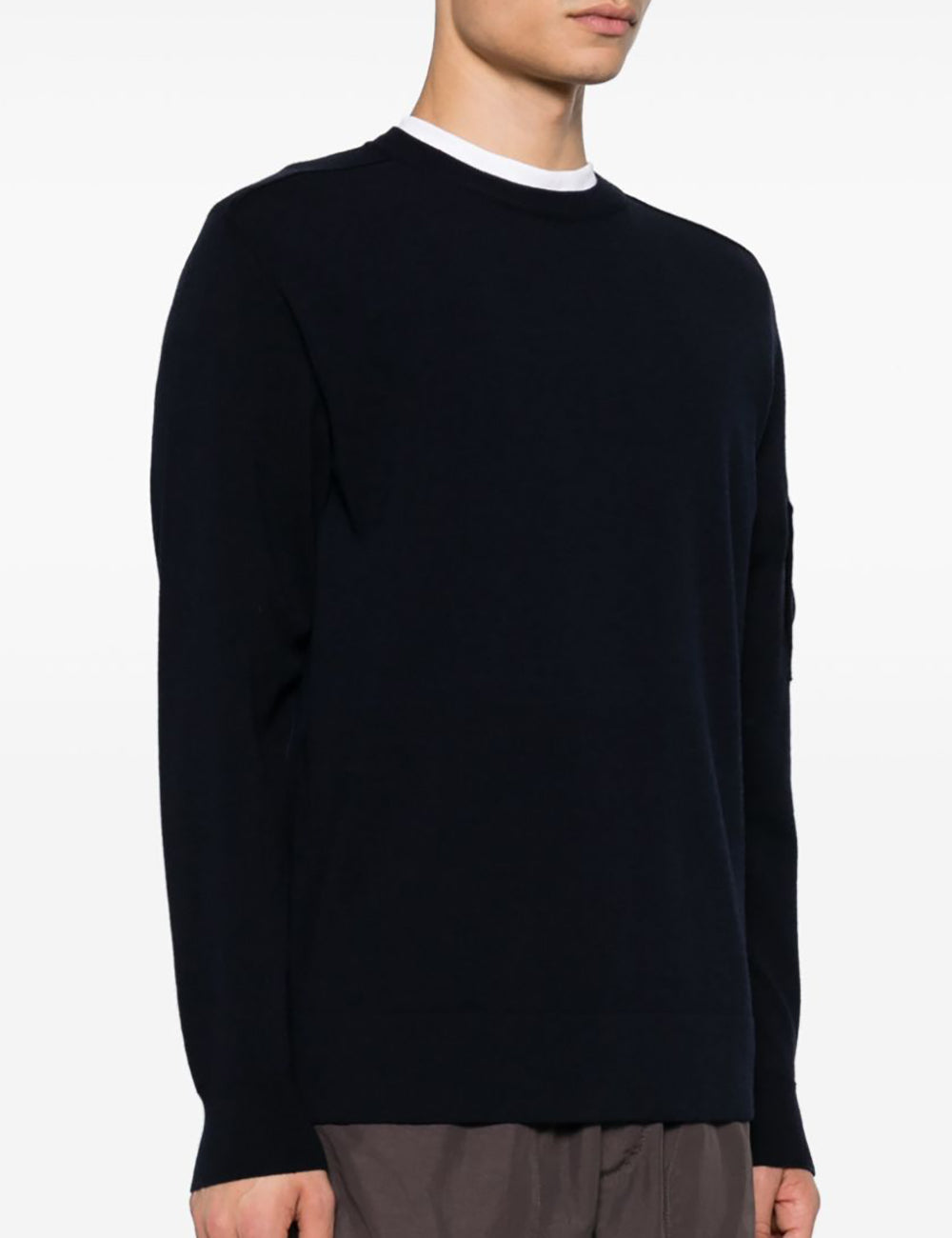 C.P COMPANY CREW NECK KNIT