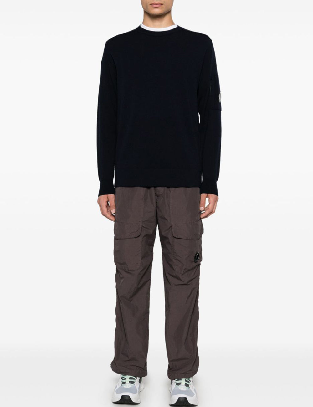 C.P COMPANY CREW NECK KNIT