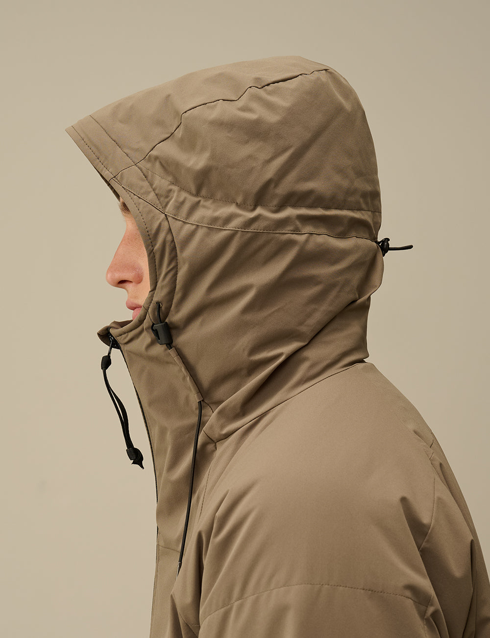 C.P COMPANY PADDED HOODED JACKET