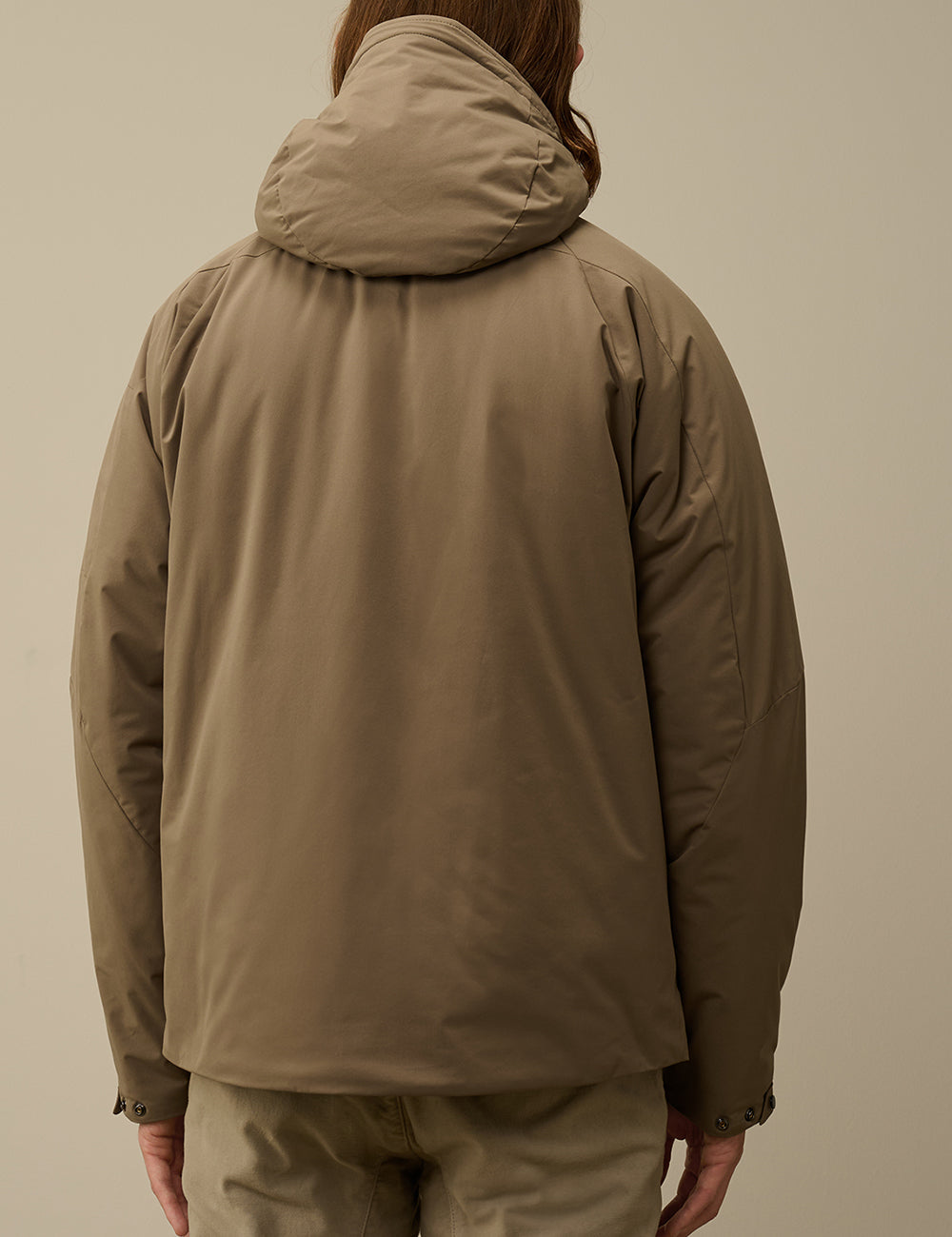 C.P COMPANY PADDED HOODED JACKET