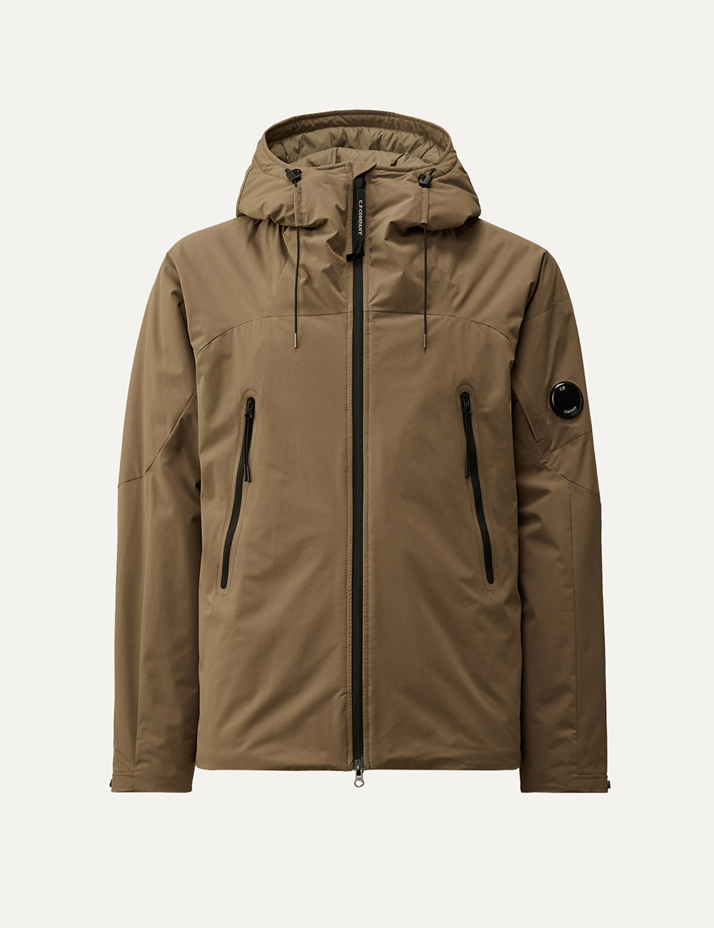 C.P COMPANY PADDED HOODED JACKET