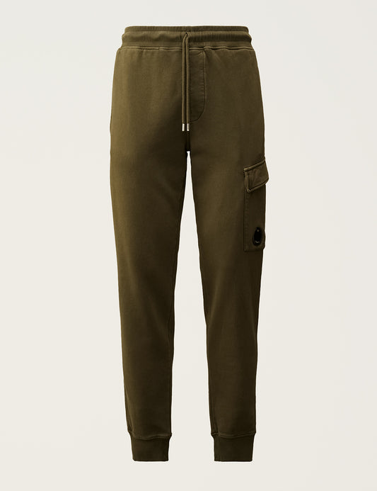 C.P COMPANY FLEECE CARGO SWEATPANTS