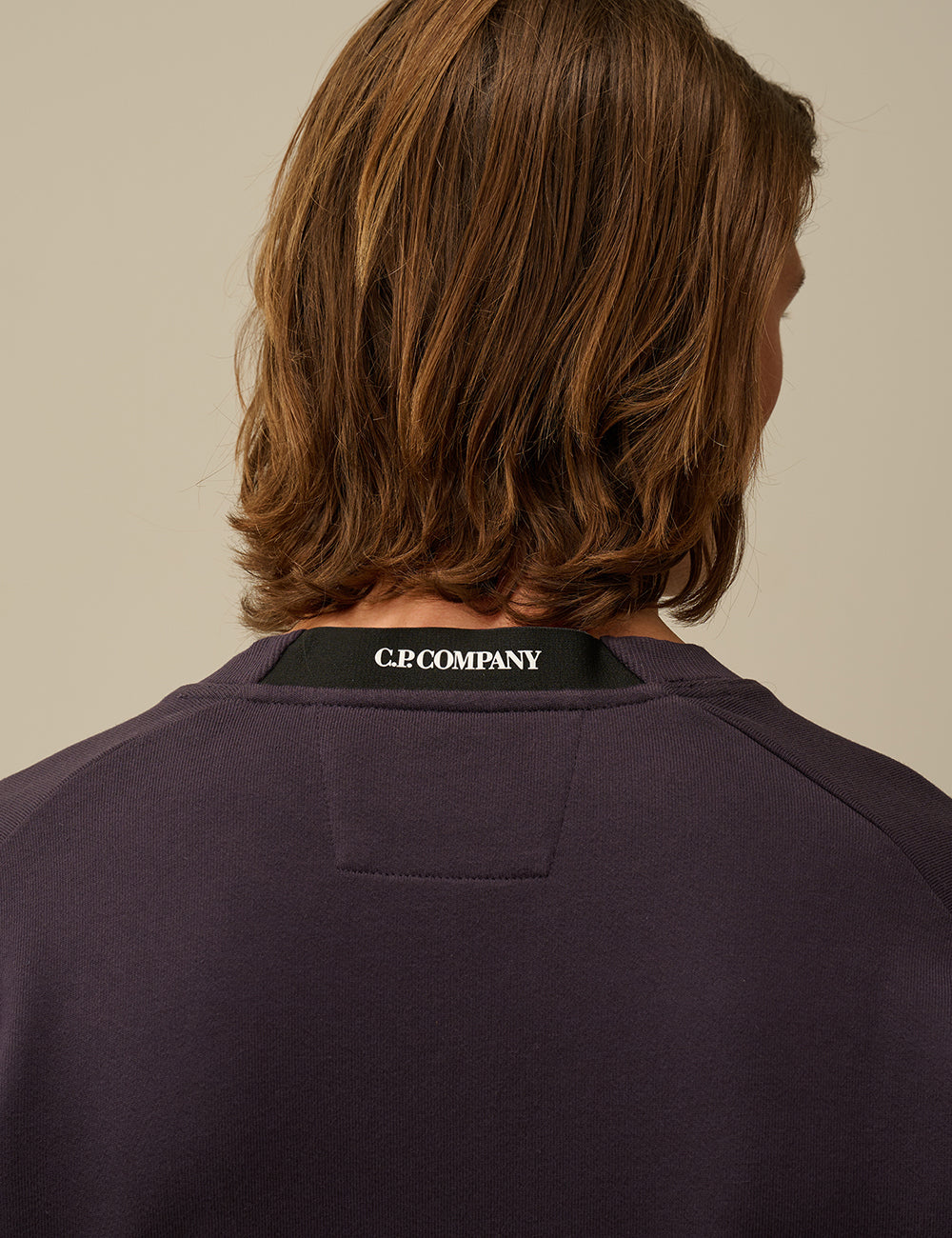 C.P COMPANY CREW NECK LENS SWEATSHIRT