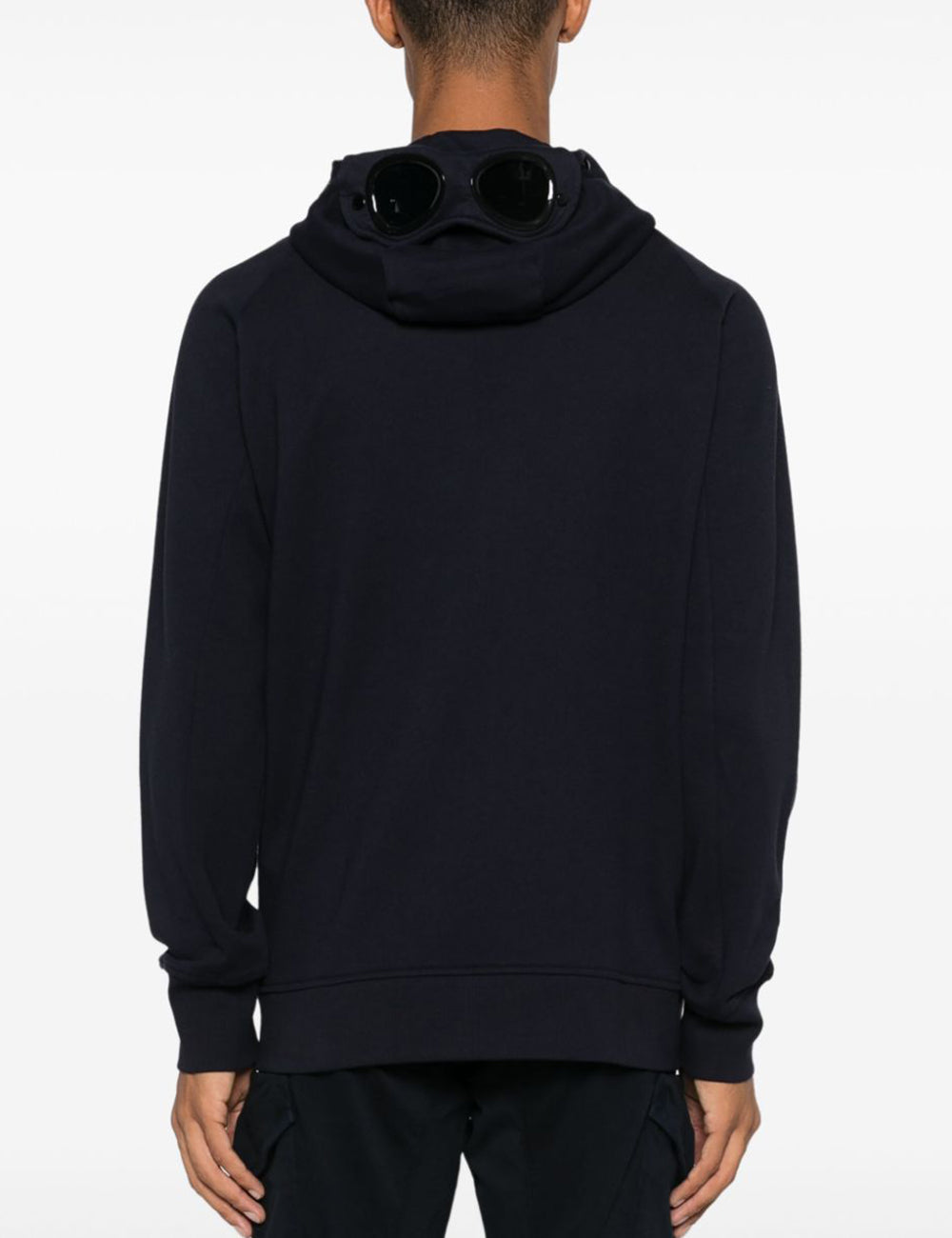 C.P COMPANY ZIPPED HOODED SWEATSHIRT