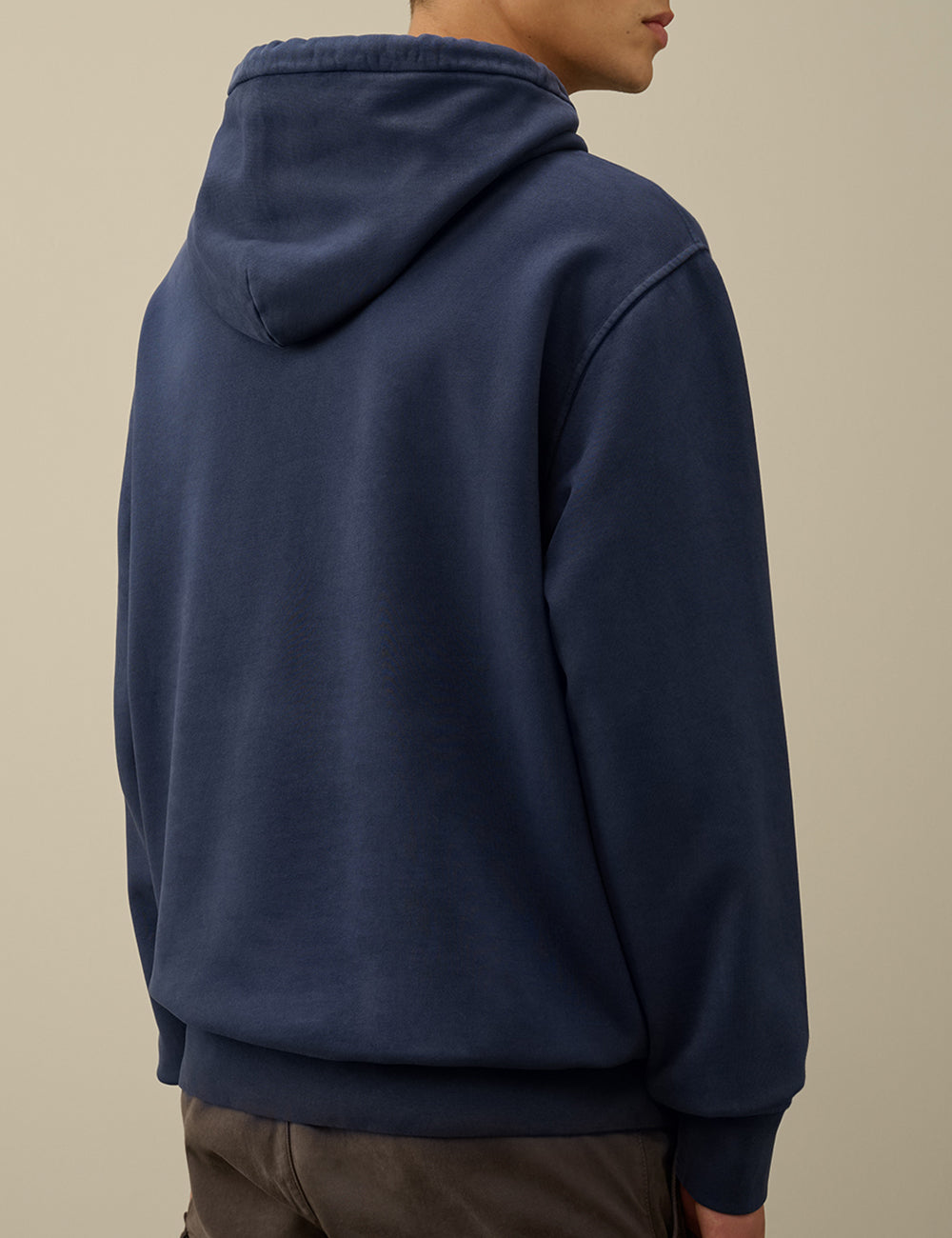 C.P COMPANY LENS HOODED SWEATSHIRT