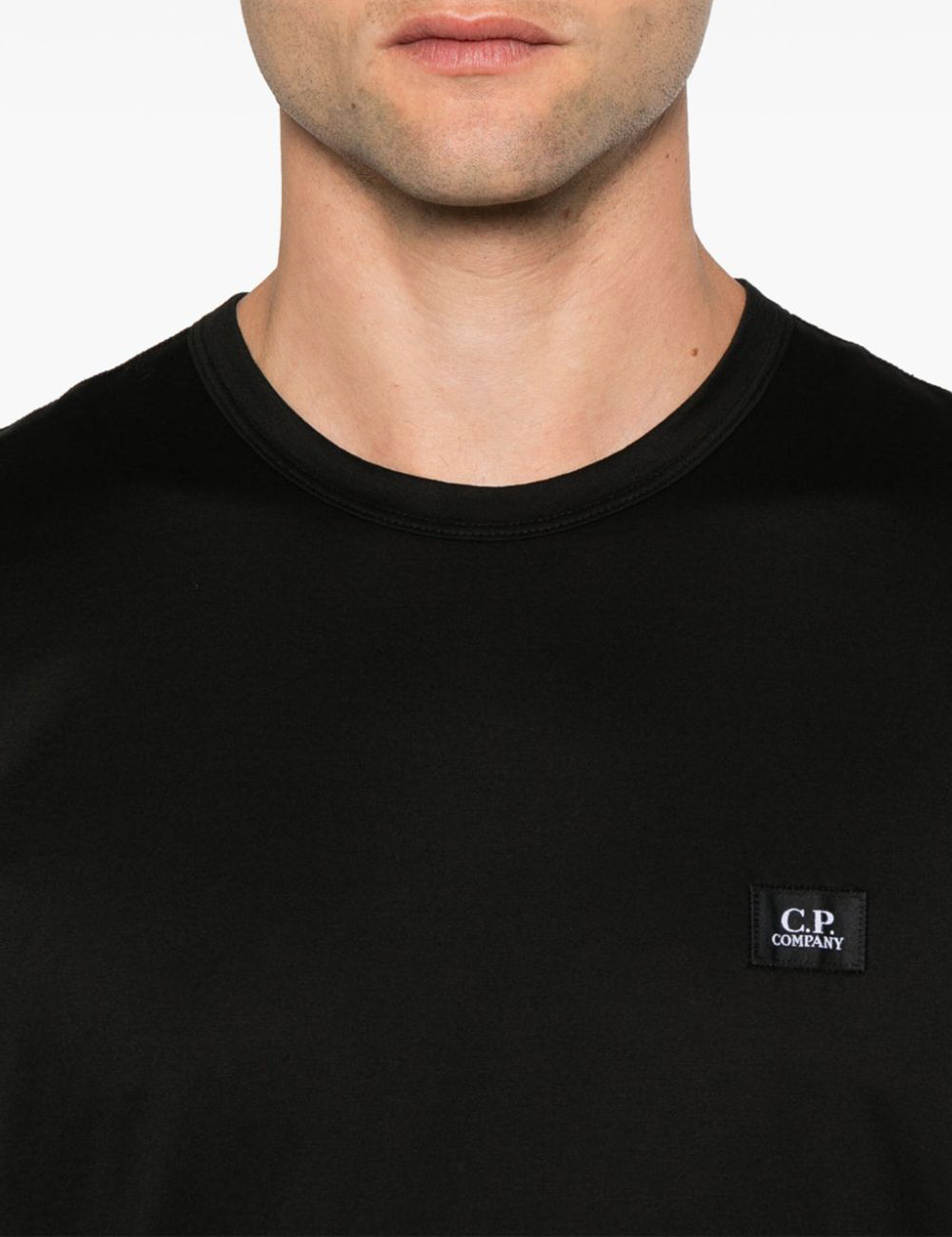 C.P COMPANY GASATO LOGO PATCH T-SHIRT