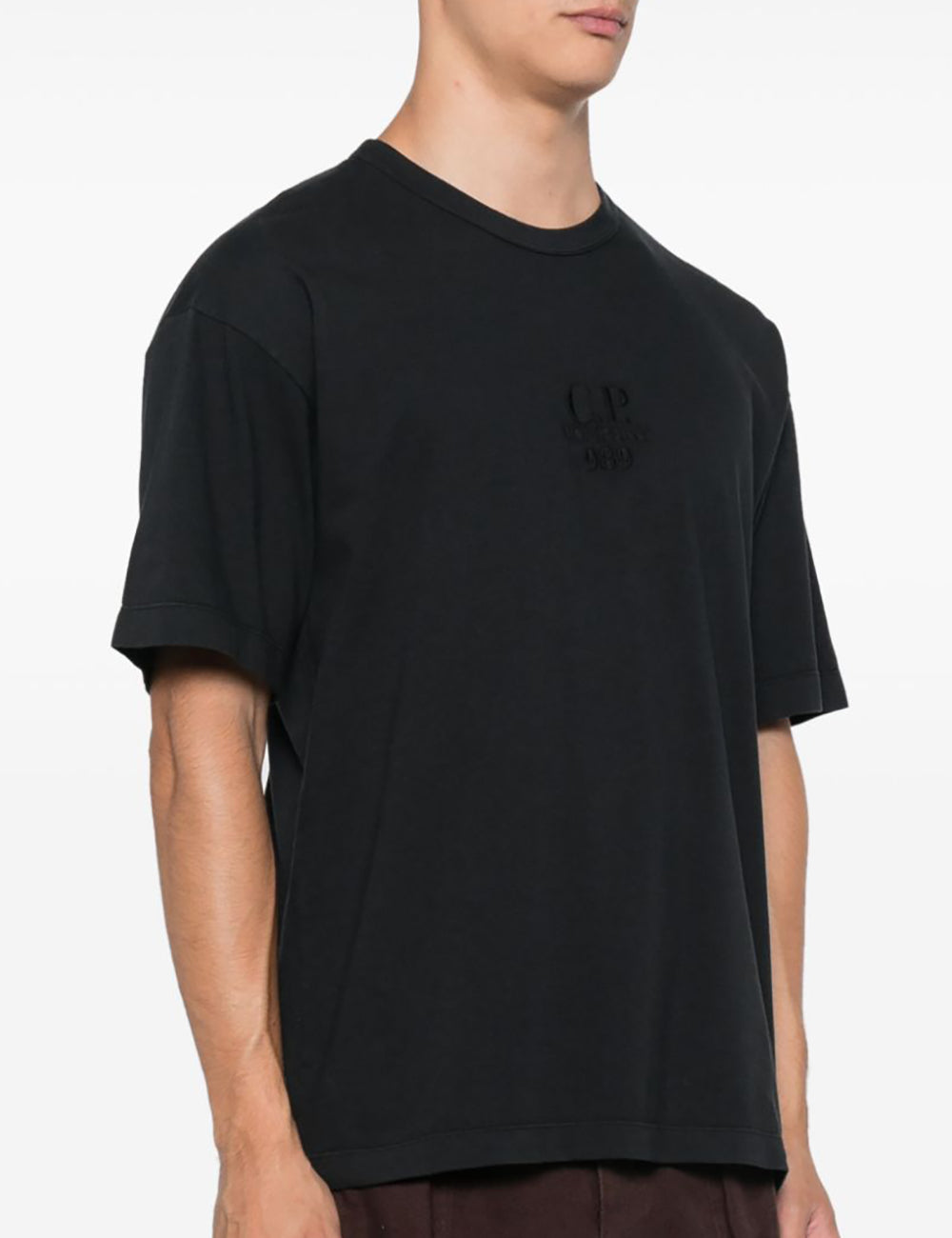 C.P COMPANY BOXY LOGO T-SHIRT