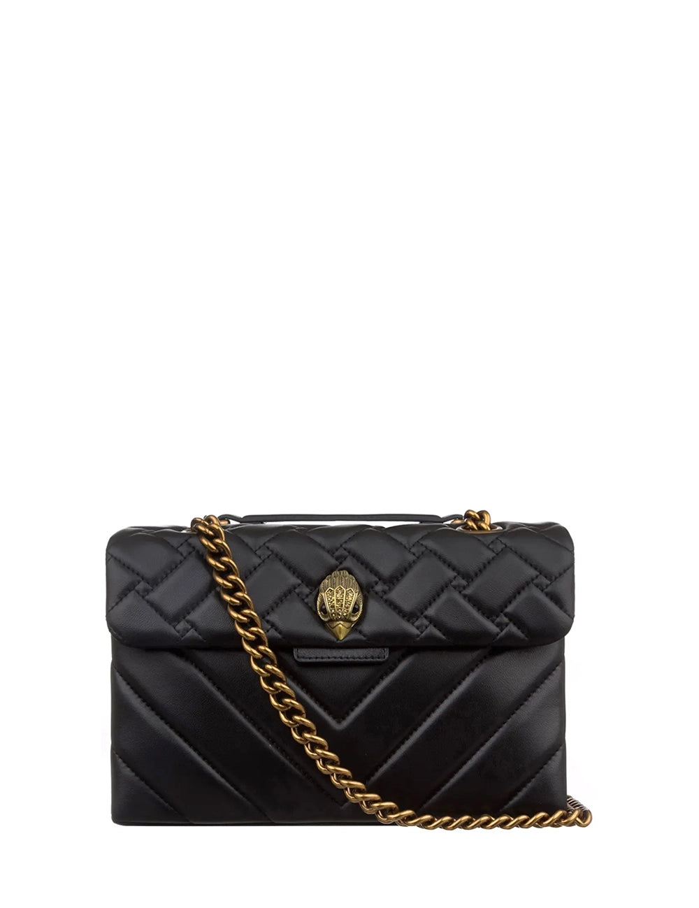 KURT GEIGER LEATHER KENSINGTON X BAG KURT GEIGER