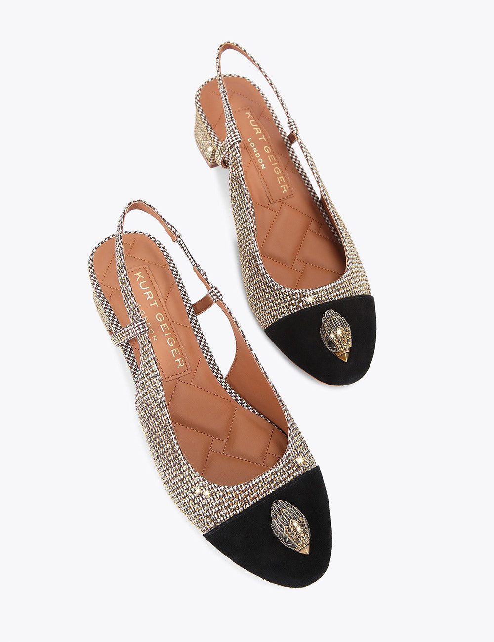 KURT GEIGER SLOANE MID SLINGBACK KURT GEIGER