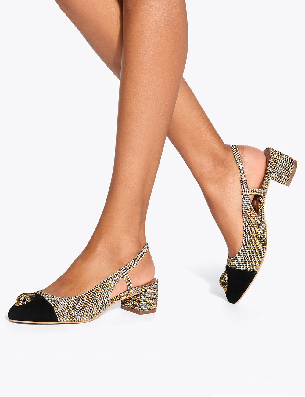 KURT GEIGER SLOANE MID SLINGBACK KURT GEIGER