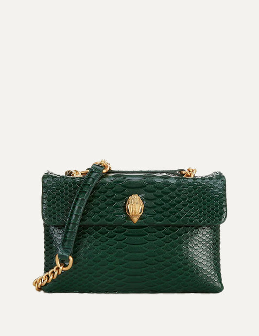 KURT GEIGER LEATHER KENSINGTON BAG