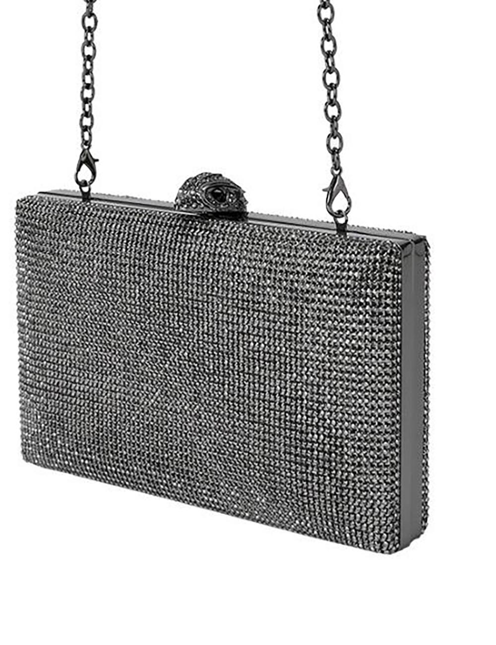 KURT GEIGER CRYSTAL KENSINGTON CLUTCH