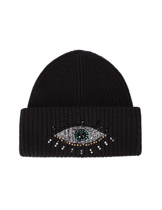 KURT GEIGER EVIL EYE BEANIE KURT GEIGER