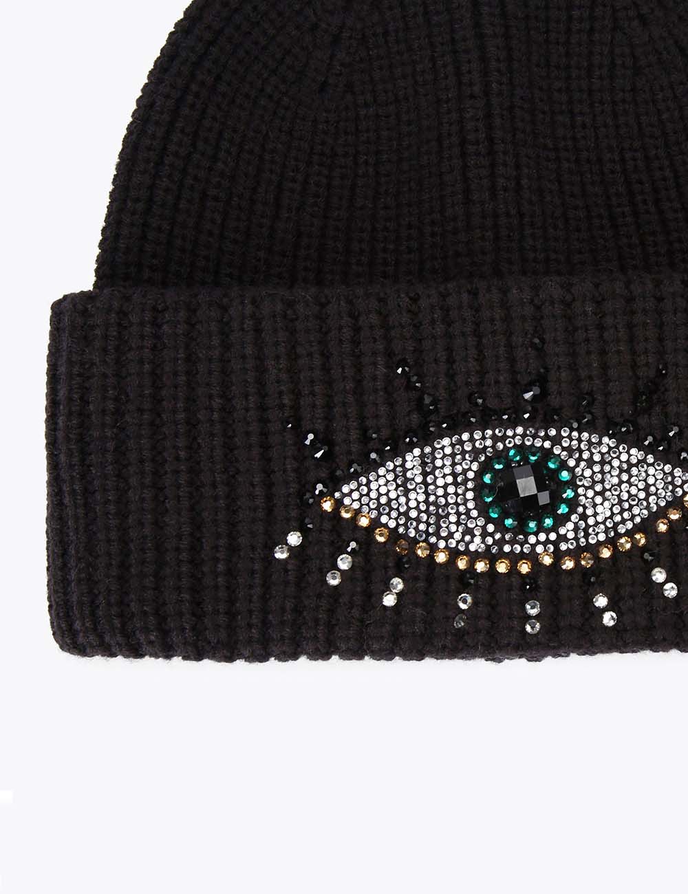 KURT GEIGER EVIL EYE BEANIE KURT GEIGER