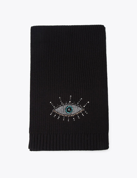 KURT GEIGER EVIL EYE SCARF KURT GEIGER