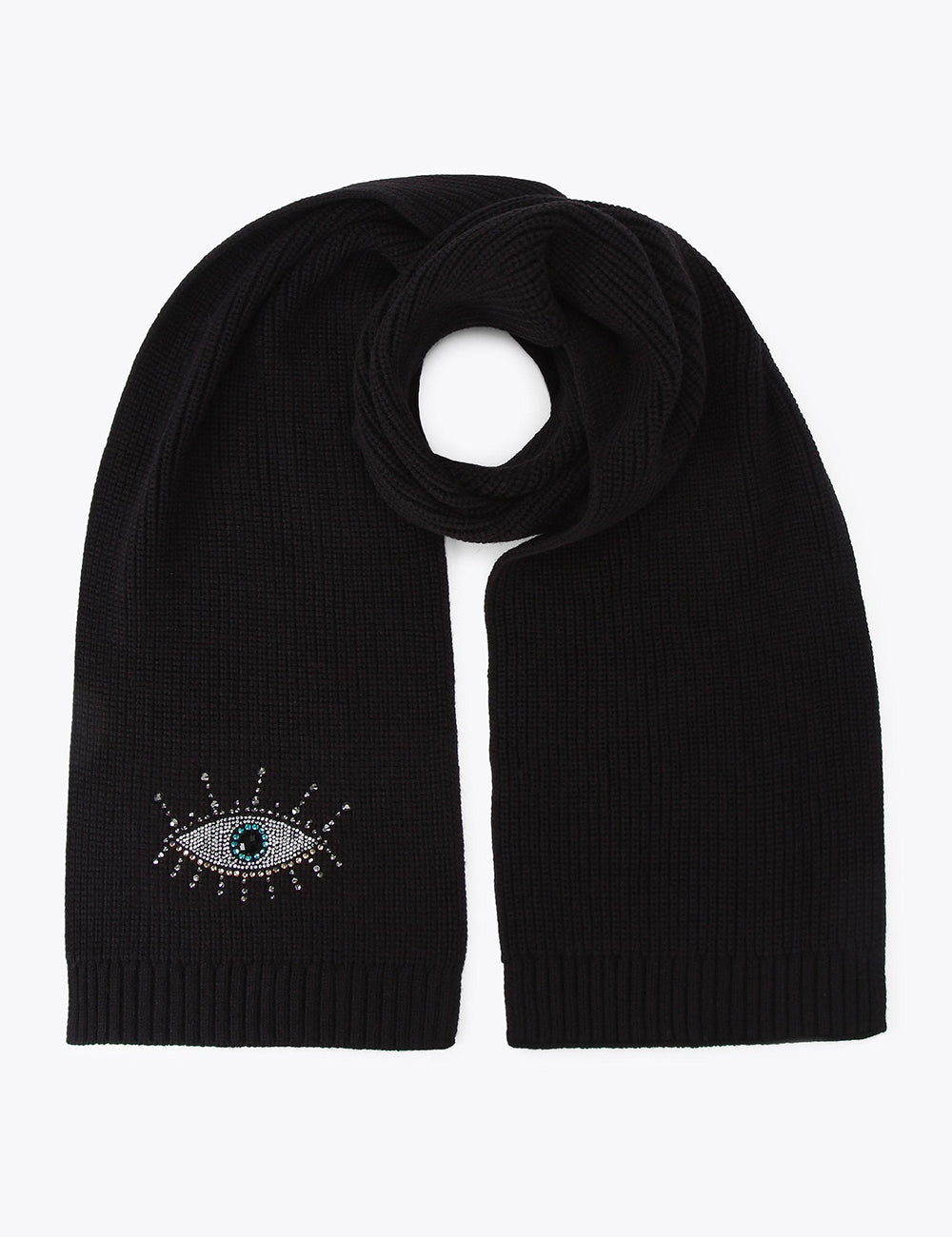 KURT GEIGER EVIL EYE SCARF KURT GEIGER