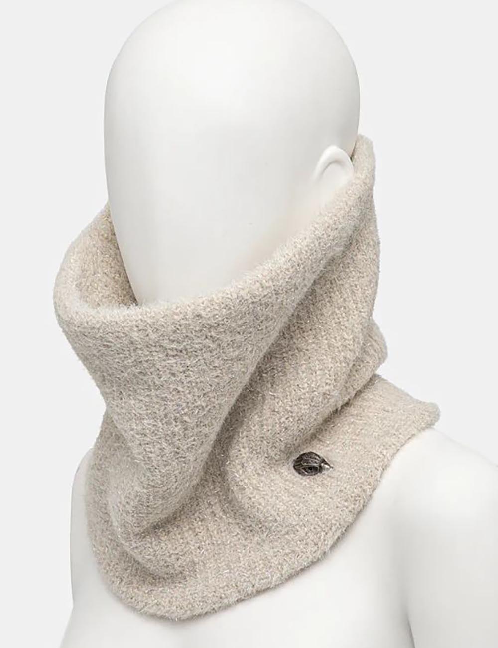 KURT GEIGER LUREX EAGLE SNOOD