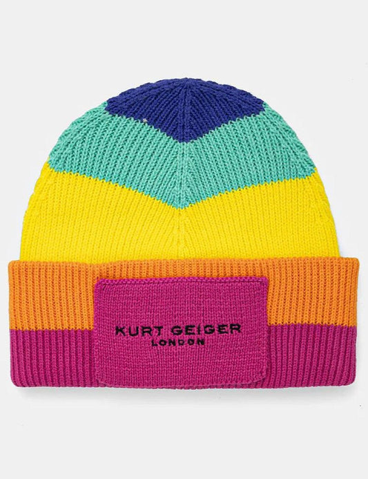 KURT GEIGER KGL KNITTED BEANIE