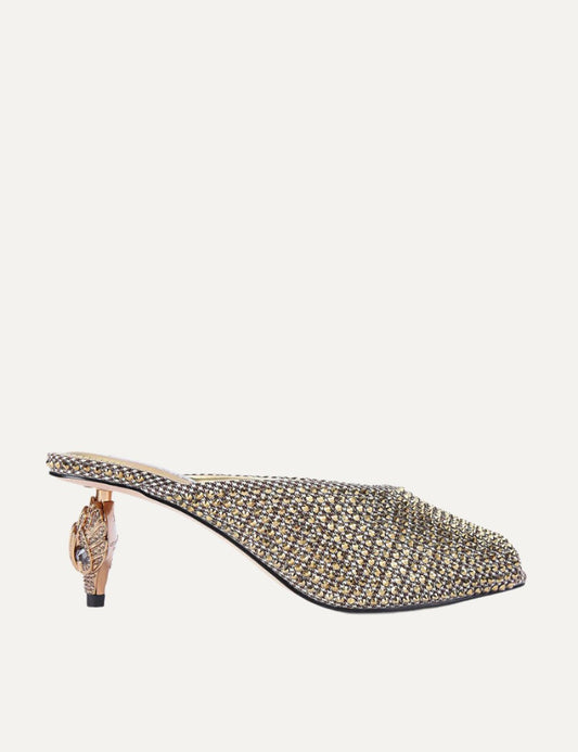 KURT GEIGER EAGLE HEEL MULE