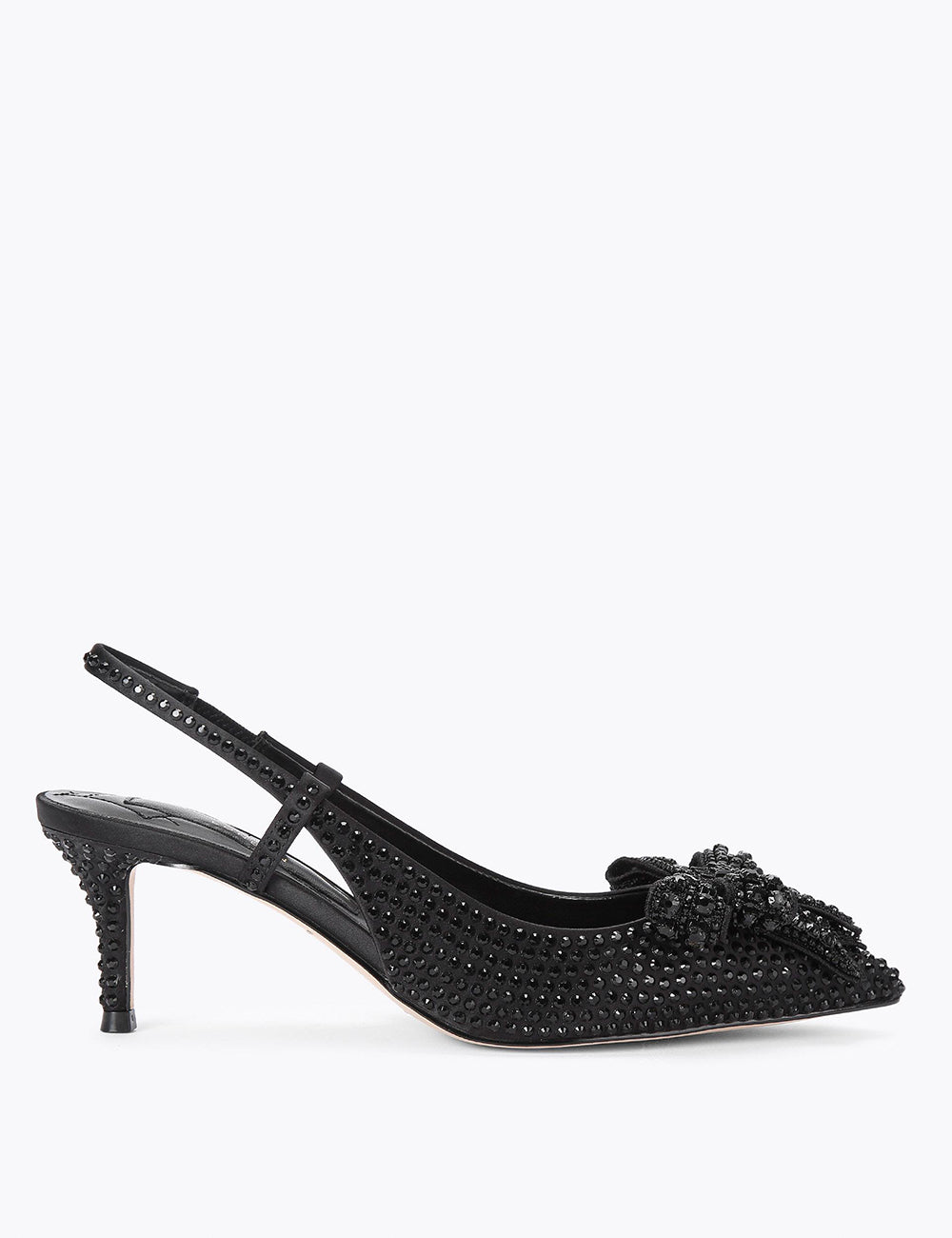 KURT GEIGER BELGRAVIA BOW CRYSTAL SLI KURT GEIGER