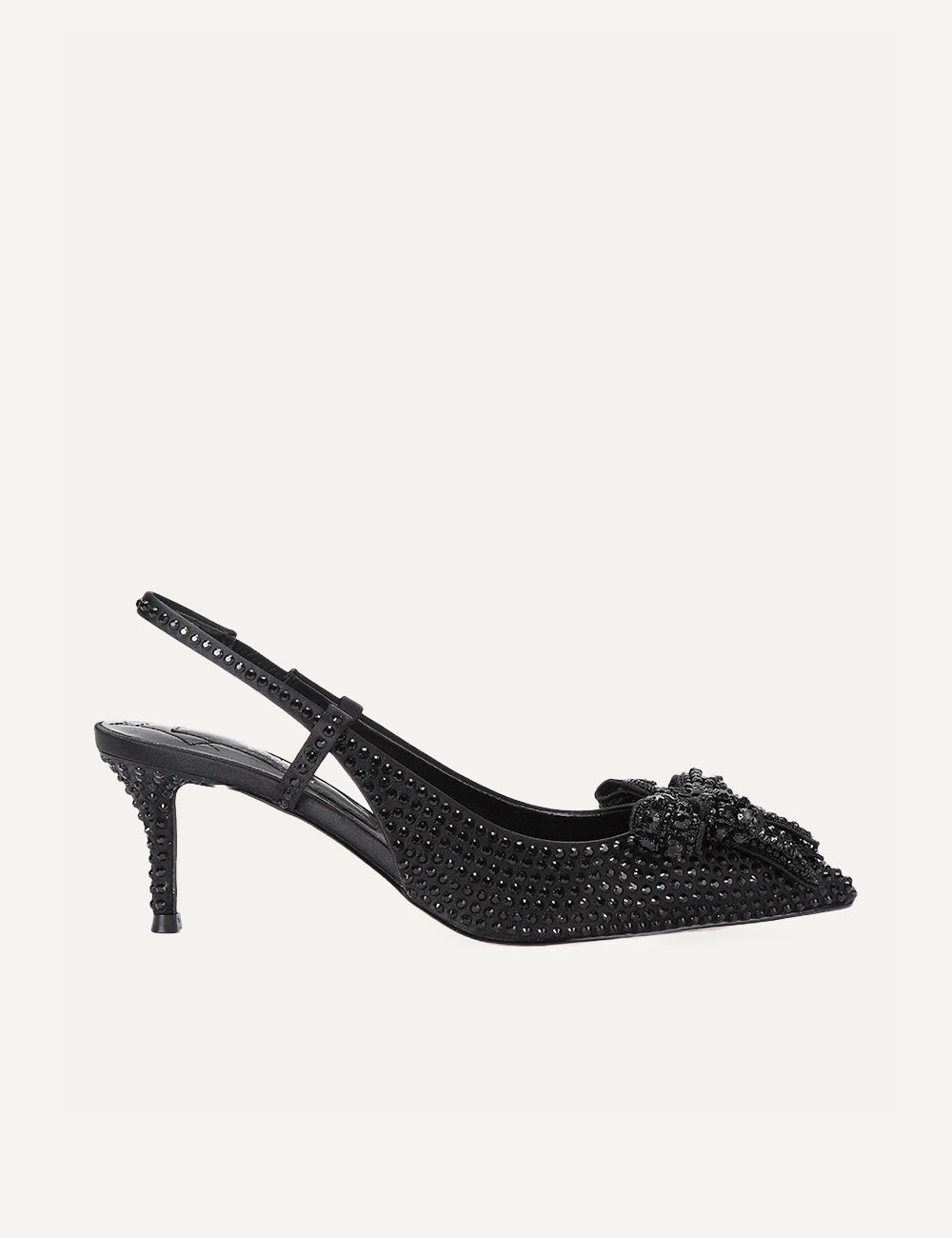 KURT GEIGER BELGRAVIA BOW CRYSTAL SLI