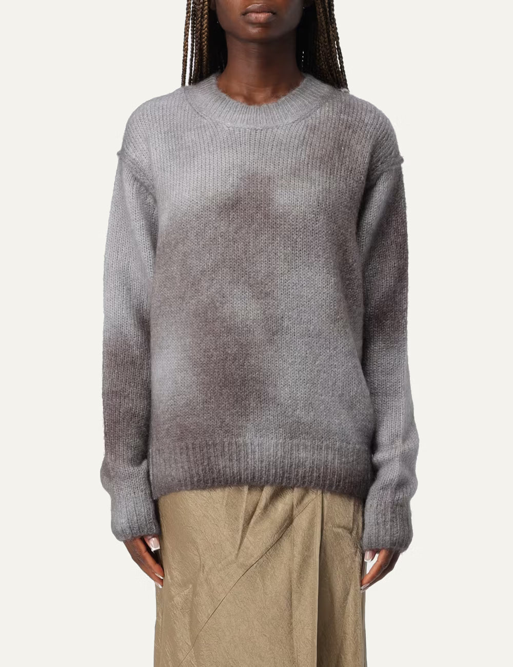 ACNE STUDIOS SWEATERS ANTHRACITE GREY