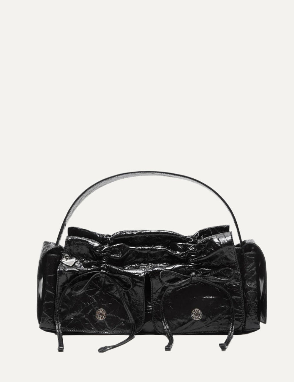 ACNE STUDIOS MULTIPOCKET CRINKLED PATENT