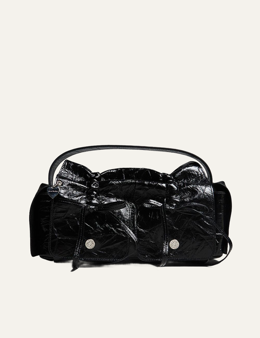 ACNE STUDIOS MULTIPOCKET CRINKLED PATENT