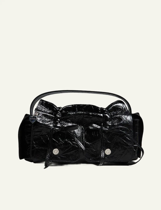 ACNE STUDIOS MULTIPOCKET CRINKLED PATENT