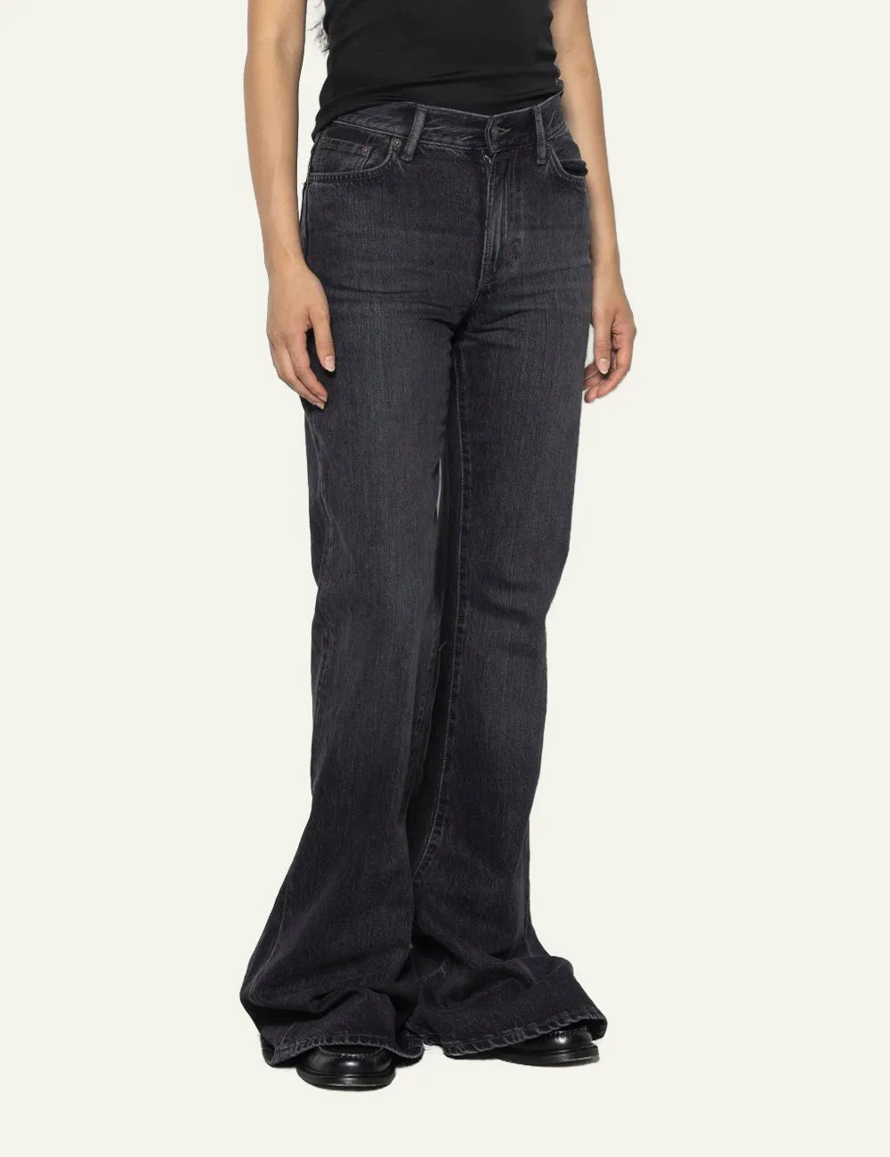 ACNE STUDIOS 2024F VINTAGE BLACK JEANS
