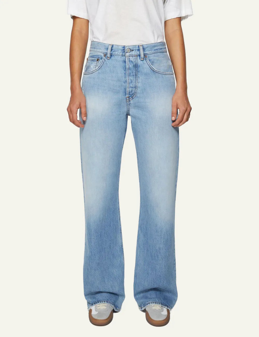 ACNE STUDIOS 2021F LIGHT BLUE JEANS